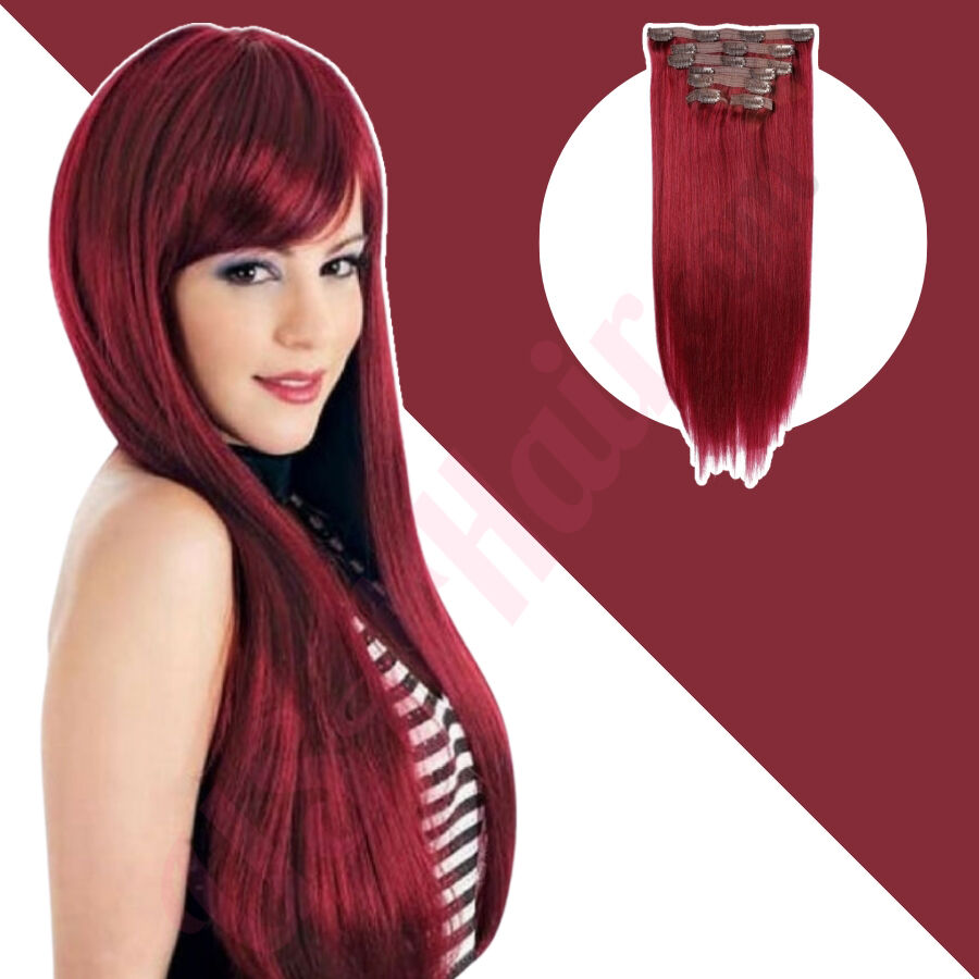 Burgundy deals hair extensions